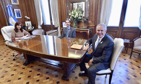 Cristina Fernández recibió al embajador de Estados Unidos, Marc Stanley. Cristina Fernández recibió al embajador de Estados Unidos, Marc Stanley.