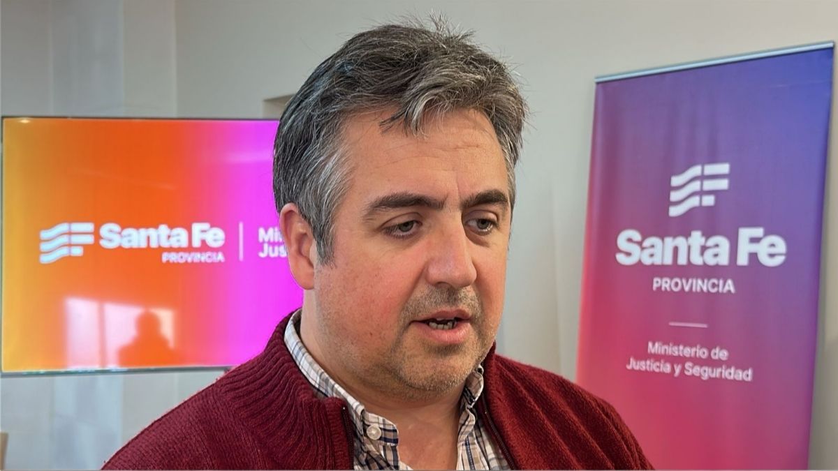 Pablo Cococcioni, ministro de Seguridad de Snata Fe.&nbsp;
