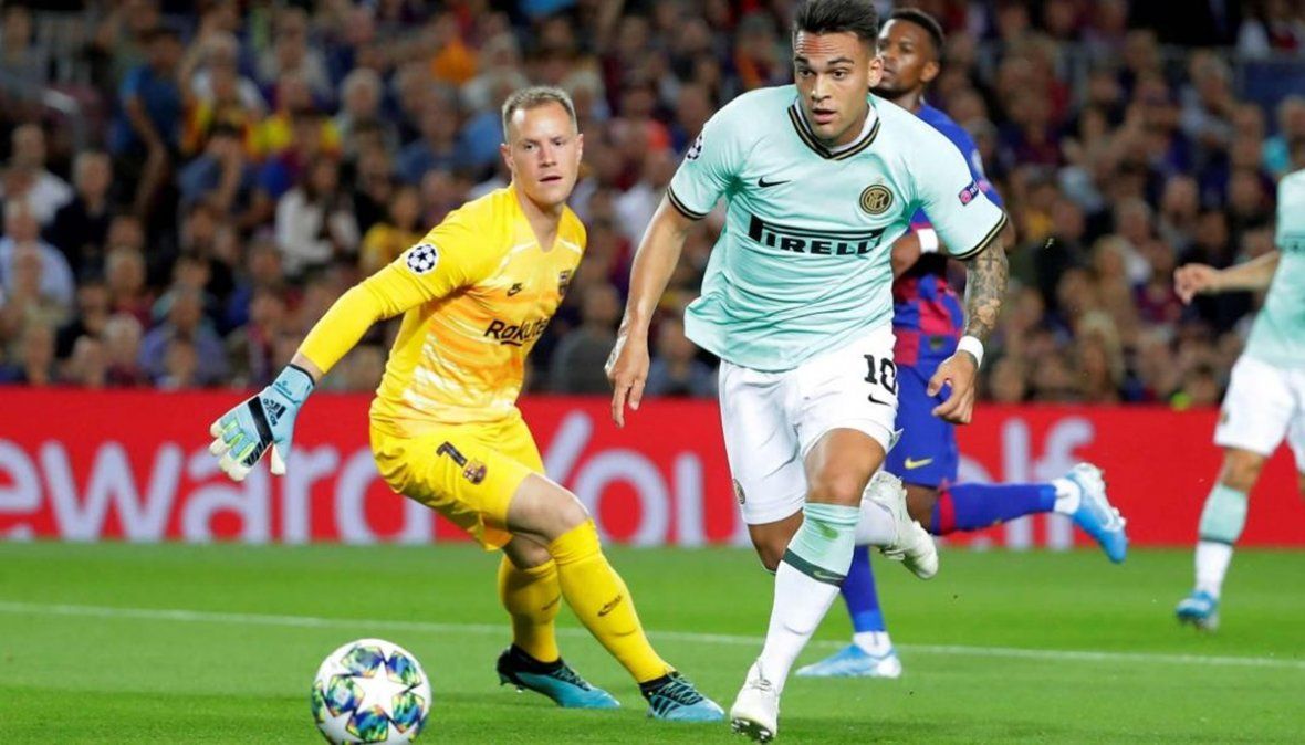 Sin Messi, Barcelona visita al Inter de Lautaro Martínez