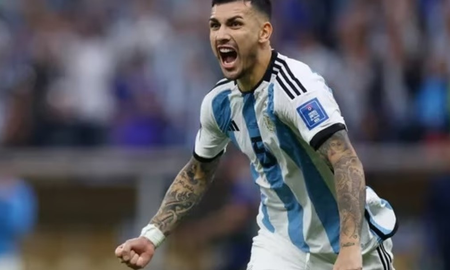 Así fue el golazo de Leandro Paredes a Indonesia. Así fue el golazo de Leandro Paredes a Indonesia.