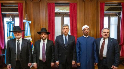 Horacio Rosatti junto a líderes religiosos judíos e islámicos por la implementación de autopsias virtuales