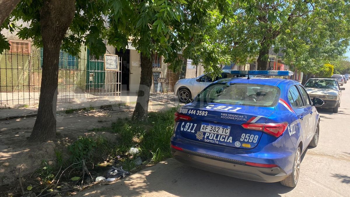 María, empleada de la agencia de quiniela, agradeció el rápido accionar de la P.A.T