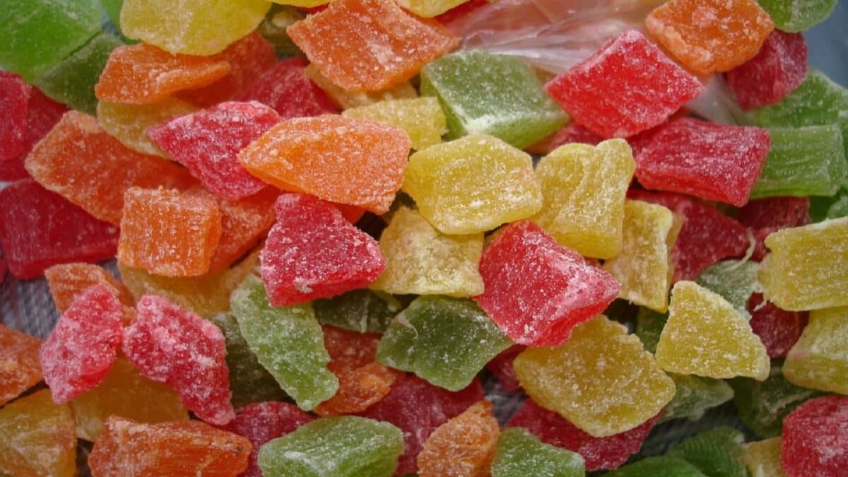 Cómo preparar fruta abrillantada casera para Navidad