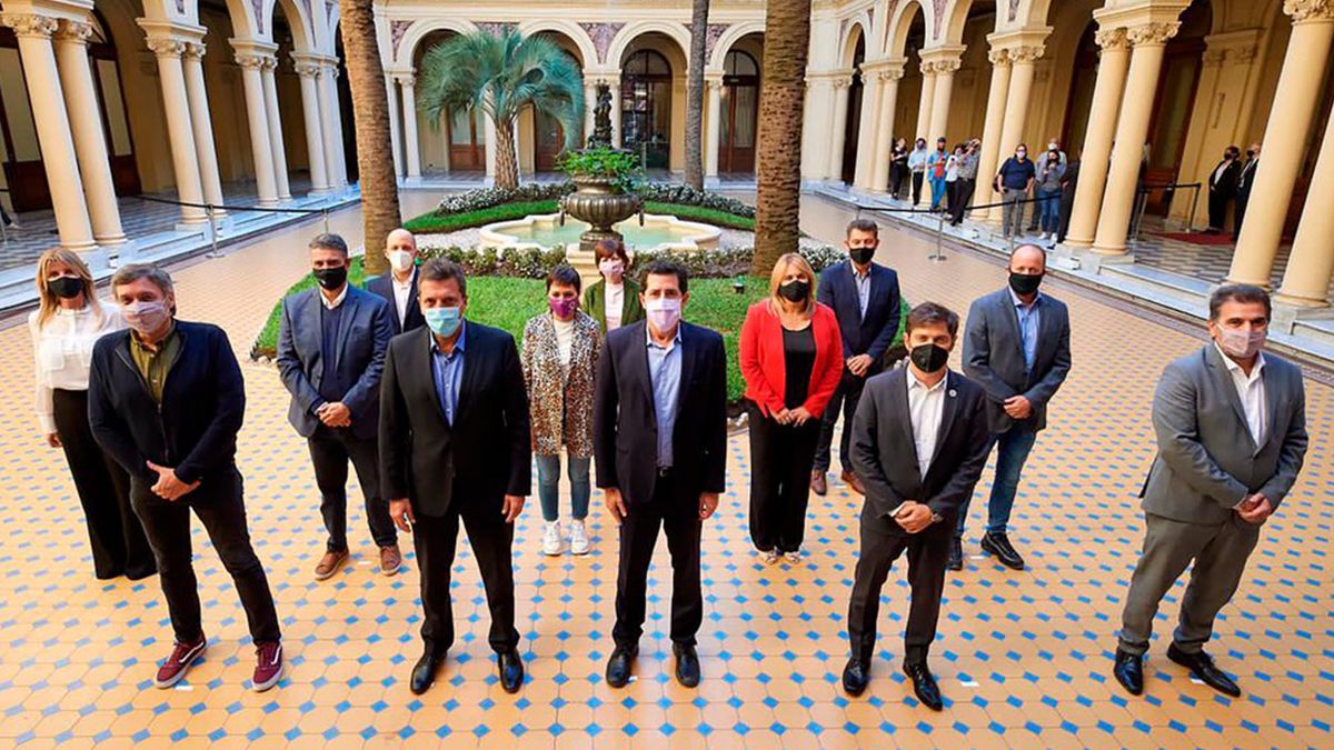 Fue durante una reunión en la Casa Rosada donde participaron Axel Kicillof