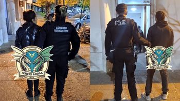 Circulaban en moto robada por barrio Pompeya, intentaron escapar y fueron detenidos