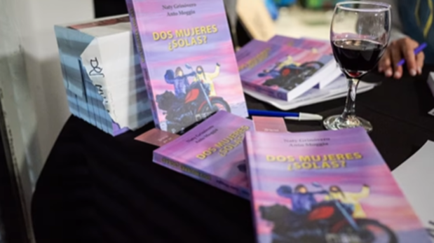 La paranaense revivió en AIRE la aventura que emprendió junto a su amiga hace 12 años, una experiencia que plasmó en su libro.