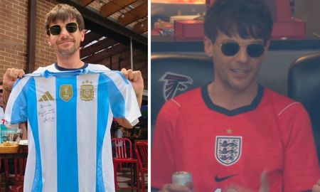 Louis Tomlinson, quien estuvo presente en el partido de Argentina contra Inglaterra, se volvió viral por su reacción ante la derrota de la selección inglesa. Louis Tomlinson, quien estuvo presente en el partido de Argentina contra Inglaterra, se volvió viral por su reacción ante la derrota de la selección inglesa.