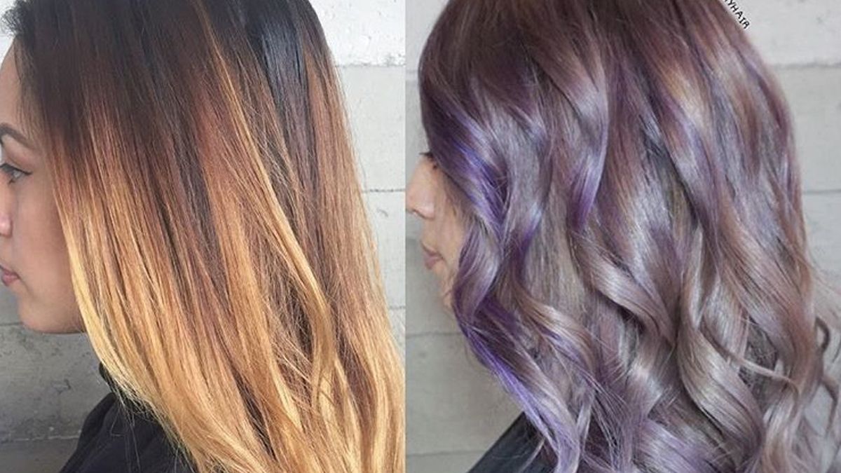 Smokey violet: el color de pelo que será tendencia en el 2020