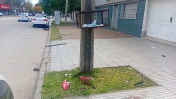 Murió un motociclista tras chocar contra un poste cerca de la cancha de Unión