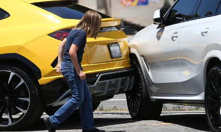 El hijo de 10 años de Ben Affleck chocó un Lamborghini de 300 mil dólares contra un BMW El hijo de 10 años de Ben Affleck chocó un Lamborghini de 300 mil dólares contra un BMW