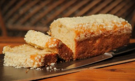 Budín de manzana para la merienda. Budín de manzana para la merienda.