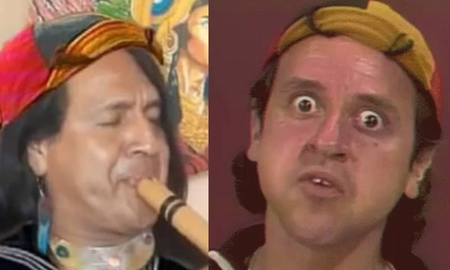 Luego del Chavo Metalero, furor por Quico, el flautista andino Luego del Chavo Metalero, furor por Quico, el flautista andino