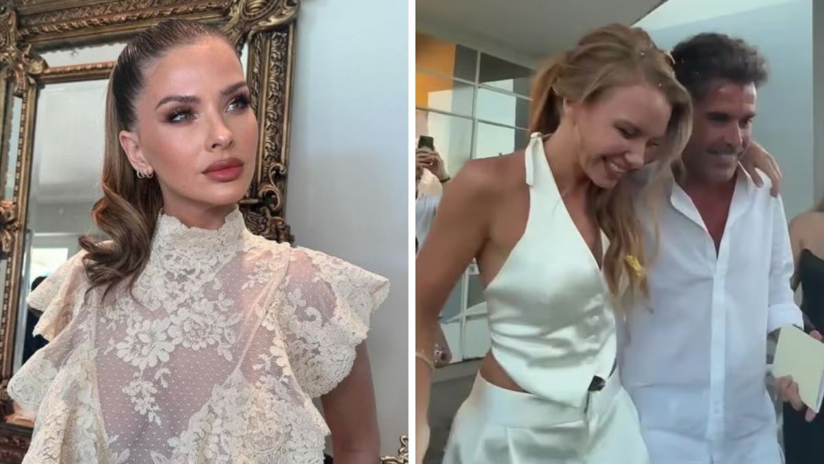 Los recién casados compartieron las postales más especiales de su ceremonia íntima.