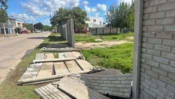 Causaron destrozos para robar en el Club Deportivo Santa Rosa de Lima, en un momento en el que la institución está acondicionando su cancha, para disputar los partidos de Liga Santafesina.