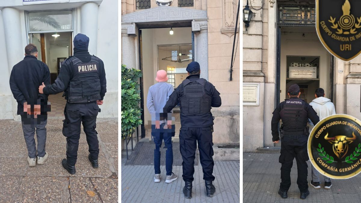 Tres detenidos este martes en Santa Fe. Tres detenidos este martes en Santa Fe.