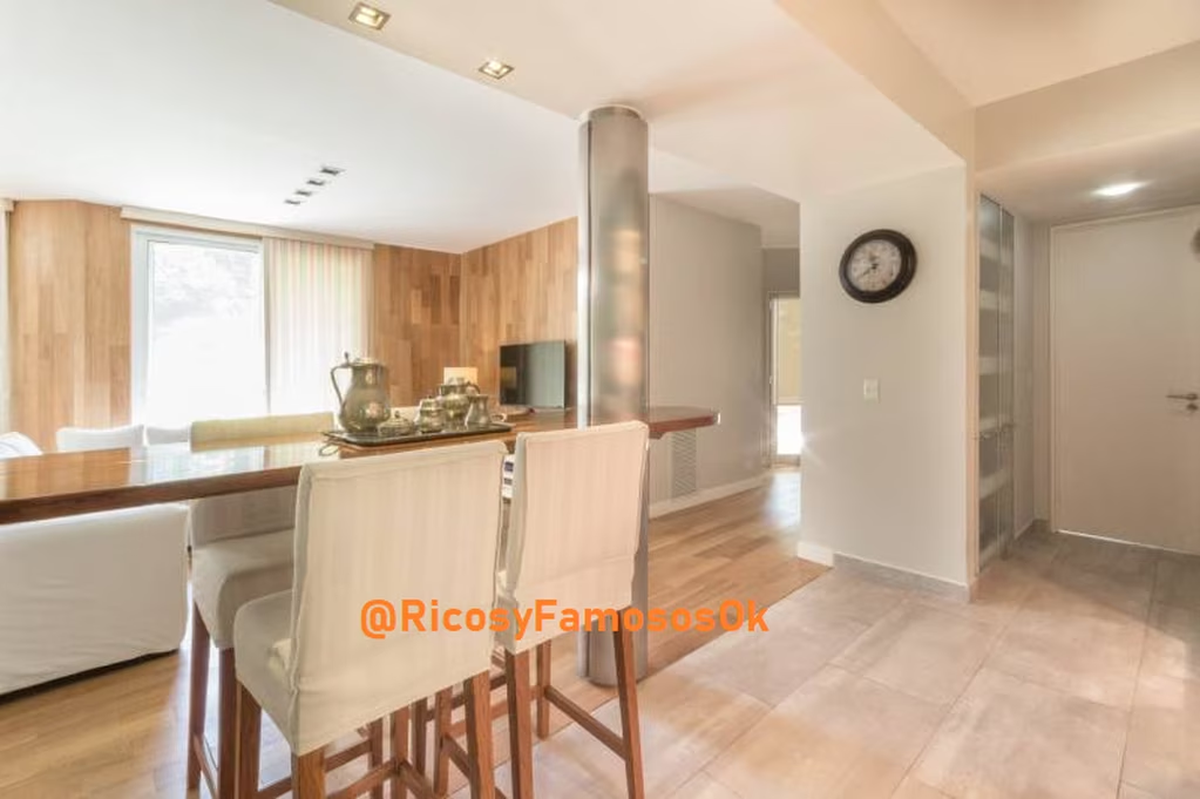 Así es la casa de Araceli González y Fabián Mazzei.