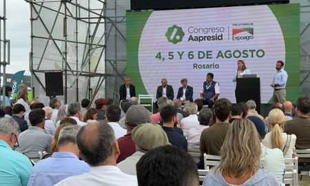 El Congreso Aapresid regresa a Rosario del 4 al 6 de agosto de 2026. El Congreso Aapresid regresa a Rosario del 4 al 6 de agosto de 2026.