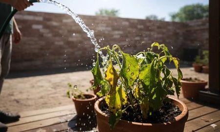 La razón por la que las plantas dejan de crecer a fines del verano. La razón por la que las plantas dejan de crecer a fines del verano.