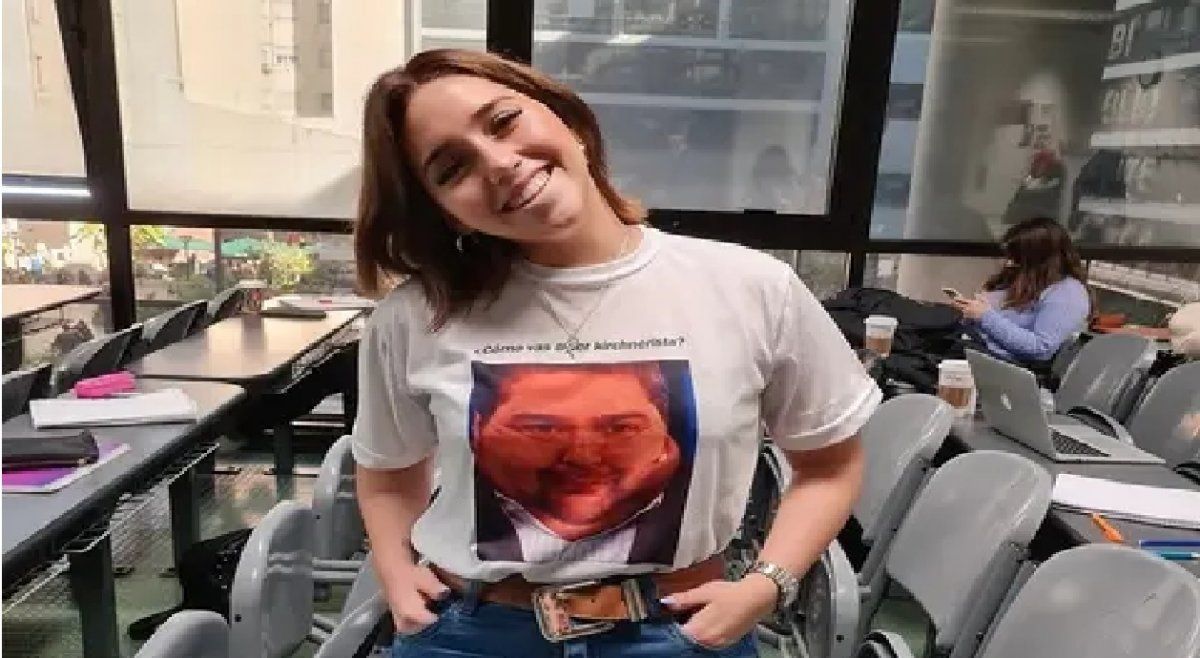 Fue a su facultad con una remera anti K y recibió una lluvia de críticas: ¿Cómo vas a ser kirchnerista?