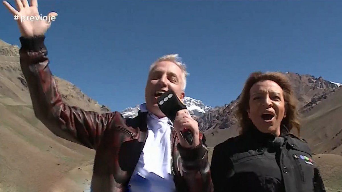 Escándalo por la grabación de Por el Mundo en Casa en Mendoza: cuestionan el uso del helicóptero oficial