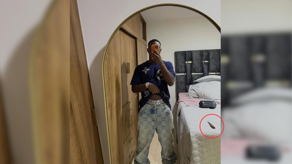 La imagen de Hinestroza, nuevo refuerzo de Boca, que encendi&oacute; las redes sociales.