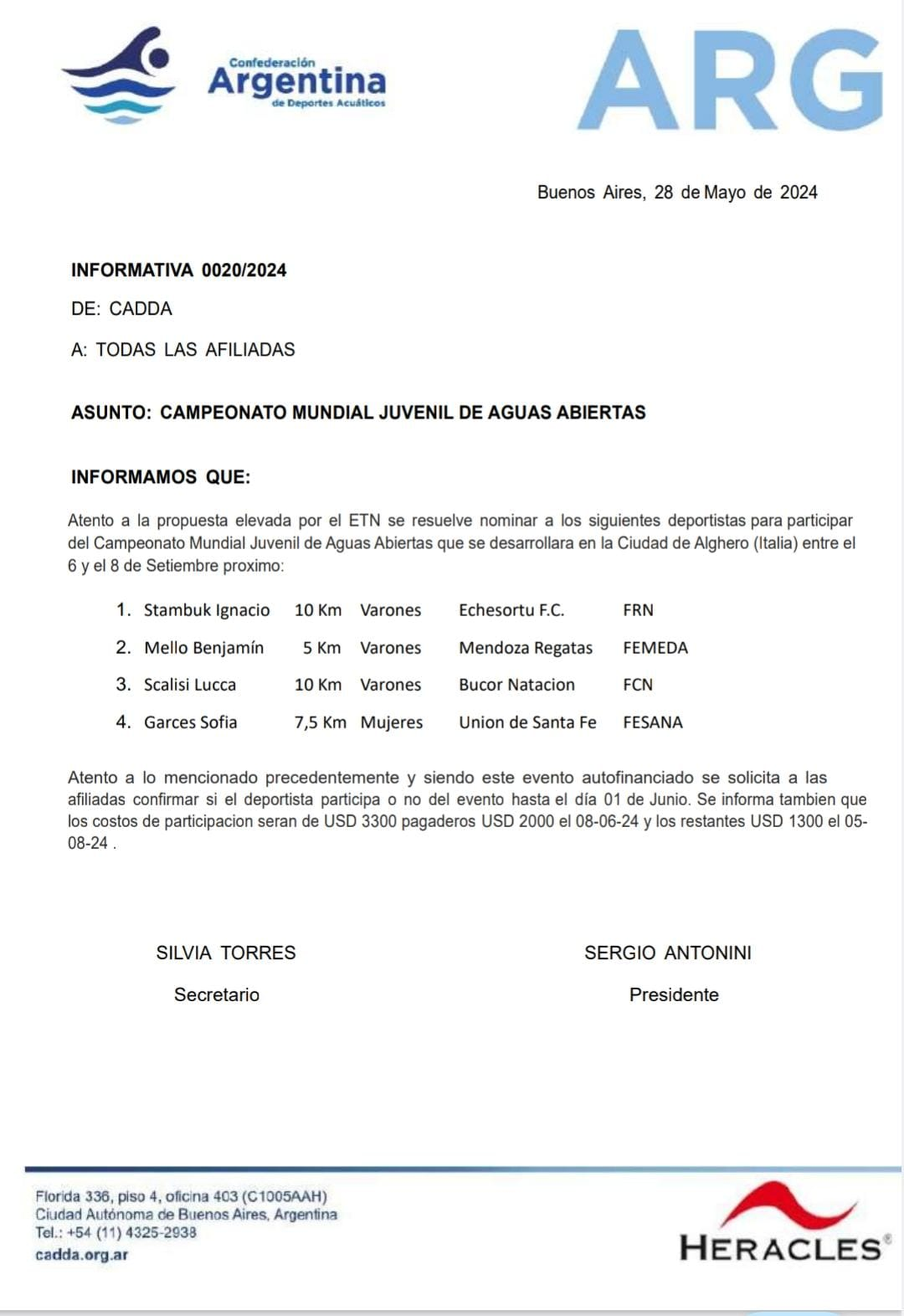 La nadadora de Unión que pide ayuda para competir en Italia. La nadadora de Unión que pide ayuda para competir en Italia.