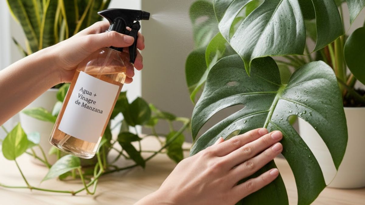 Adiós a las hojas marrones: el truco casero para que tus plantas siempre estén verdes