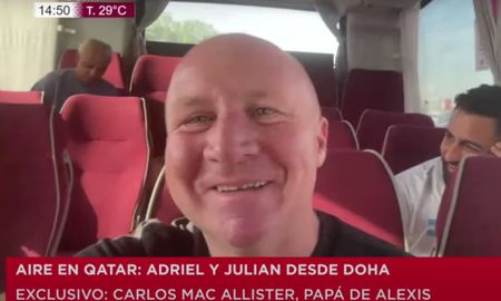 Carlos Mac Allister habló en exclusiva con AIRE y se mostró esperanzado con que la Selección Argentina puede superar la fase de grupos del Mundial Qatar 2022. Carlos Mac Allister habló en exclusiva con AIRE y se mostró esperanzado con que la Selección Argentina puede superar la fase de grupos del Mundial Qatar 2022.