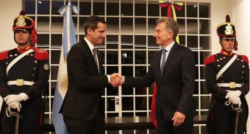Macri recibió a Guaidó en la Quinta de Olivos
