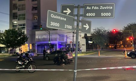 Murió un motociclista tras un grave accidente en Avenida Facundo Zuviría