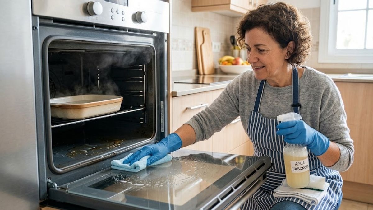 La manera correcta de limpiar el horno sin que quede olor a quemado. La manera correcta de limpiar el horno sin que quede olor a quemado.
