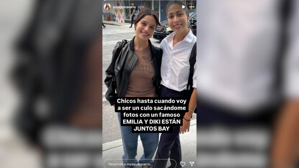 La periodista Agustina Navarro confirmó que Emilia Mernes y Duki siguen su noviazgo. La periodista Agustina Navarro confirmó que Emilia Mernes y Duki siguen su noviazgo.