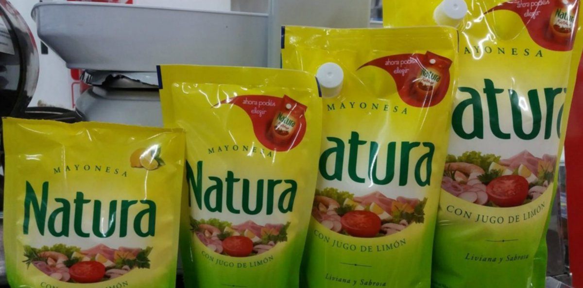 La empresa Natura fue la que advirtió la falsificación de su mayonesa.