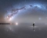 El joven huaracino que le tom&oacute; una foto a la V&iacute;a L&aacute;ctea y fue premiado por la NASA. Foto: Jheison Huerta.