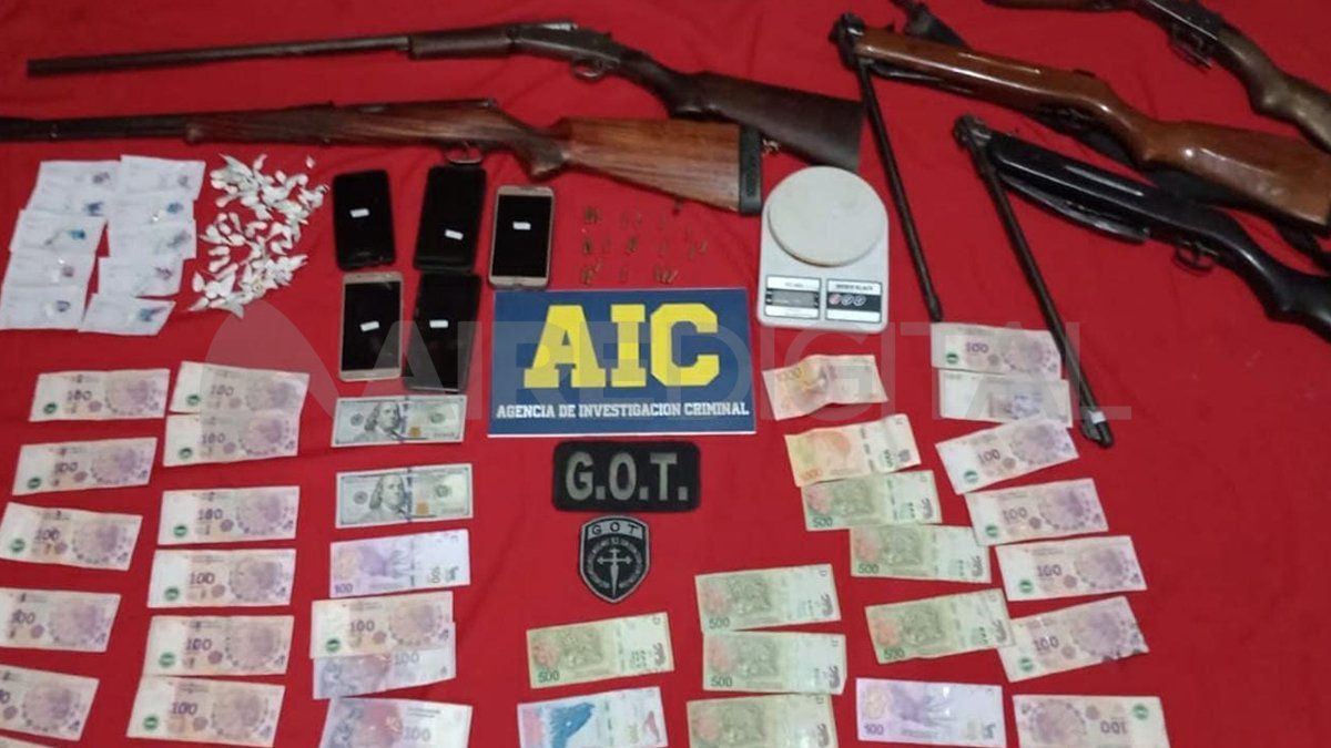 Parte de los secuestros que se dieron en la causa.&nbsp;