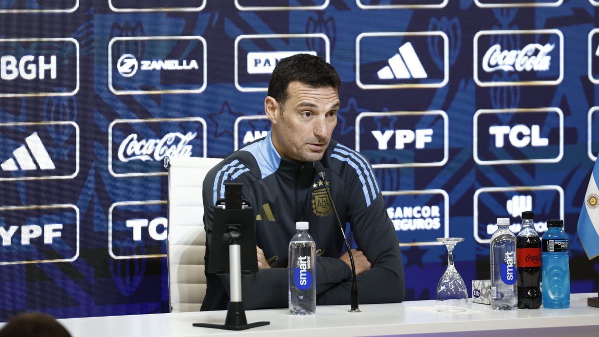 Lionel Scaloni habló en conferencia de prensa tras la derrota ante Ecuador.