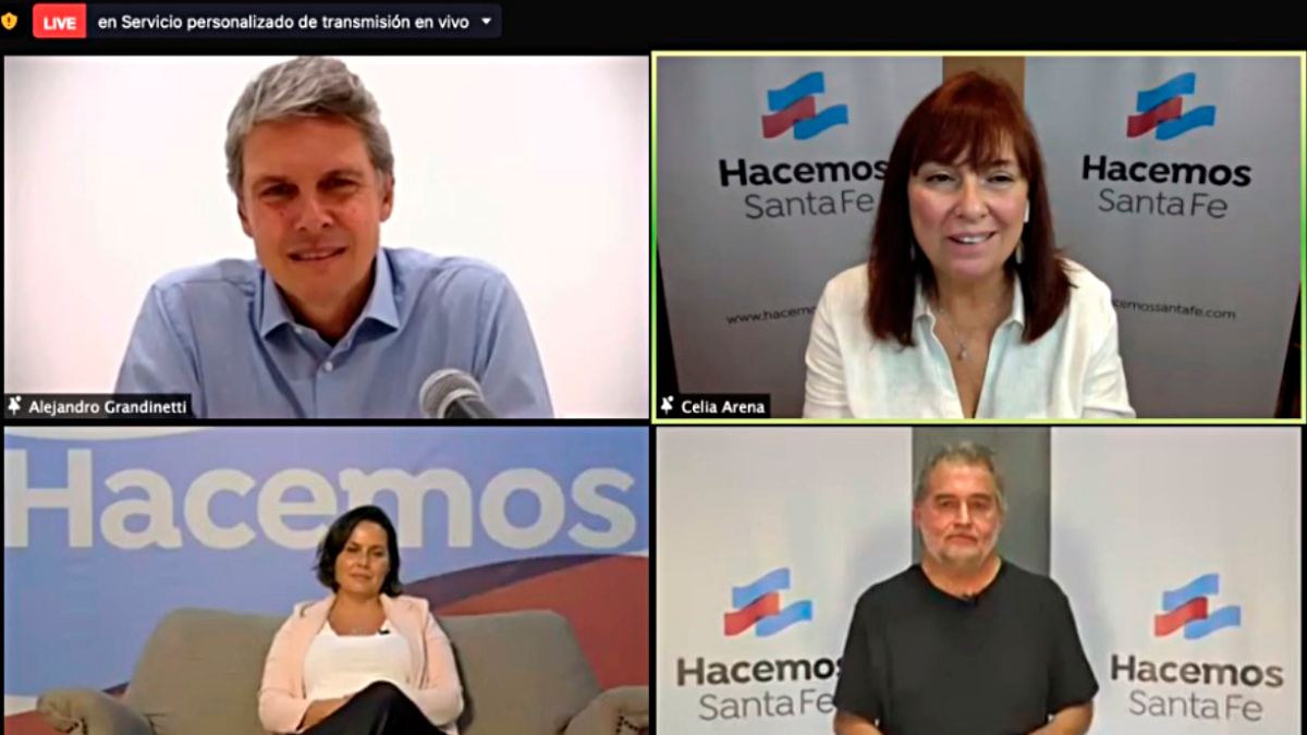 Con 1.500 dirigentes del PJ se lanzó el movimiento Hacemos Santa Fe encolumnado detrás de Omar Perotti