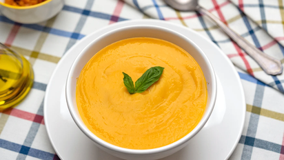 Sopa crema de zapallo: reconfortante y lista en 20 minutos
