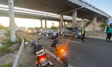 Un siniestro en la ruta nacional 168 genera demoras en la circulación vehicular. Un siniestro en la ruta nacional 168 genera demoras en la circulación vehicular.