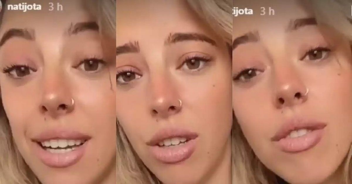 Críticas a Nati Jota por postear un video en bikini: Justo cuando creía que estaba más segura de mi misma