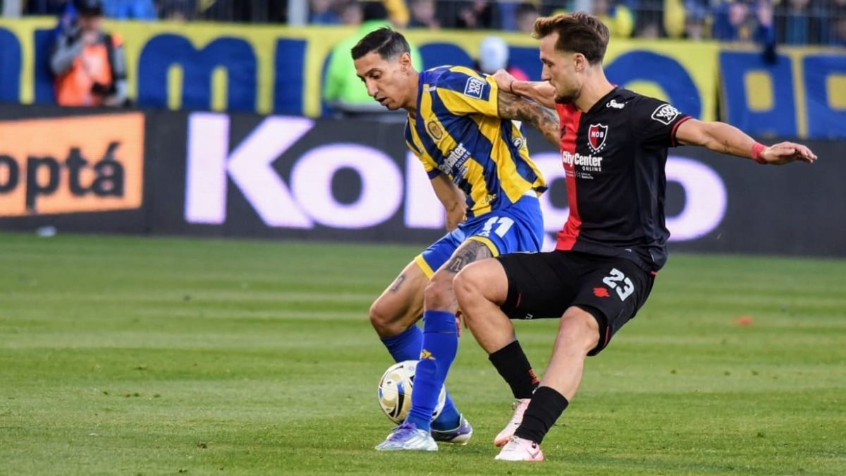 Con un golazo para la historia de Di María, Rosario Central se quedó con el clásico ante Newells