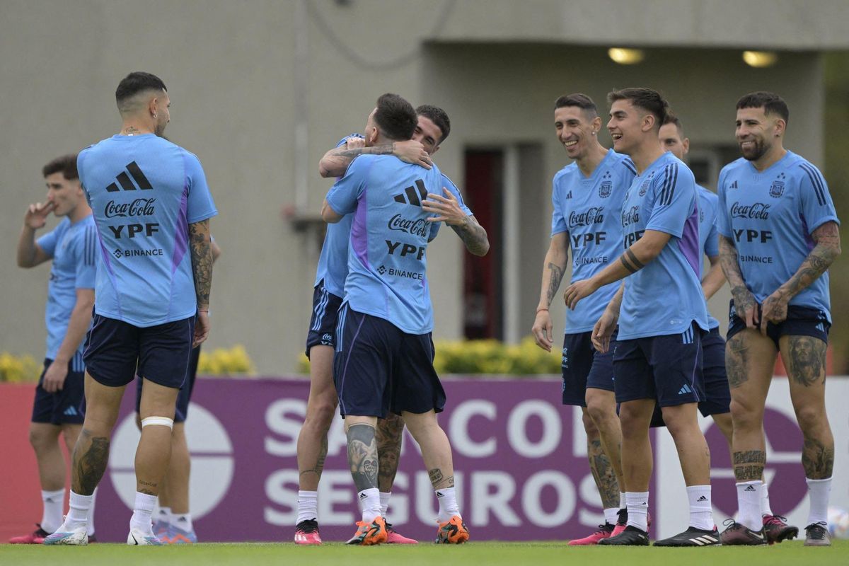 La Selección Argentina completó otra sesión de entrenamiento previo al amistoso de este jueves frente a Panamá.