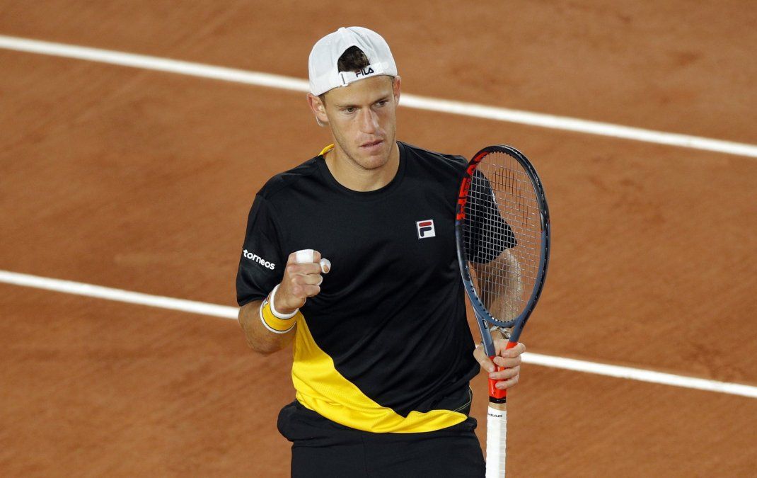 Diego Schwartzman comenzó con el pie derecho en Roland Garros tras vencer por&nbsp; 6-0