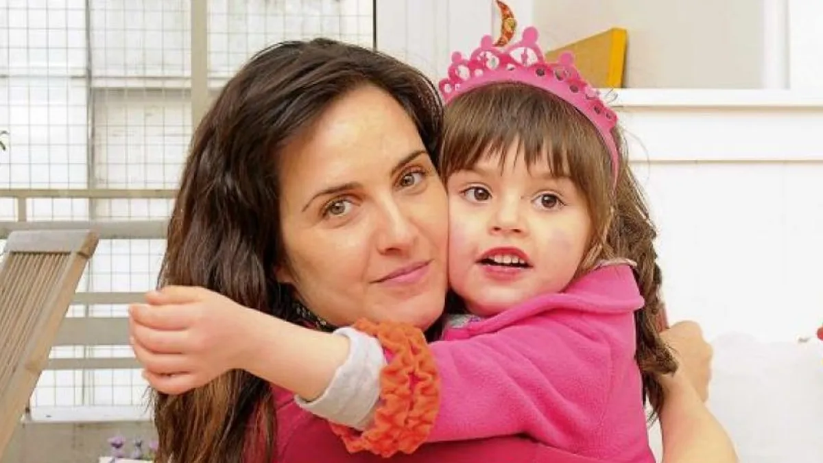Julieta Díaz y su hija Elena