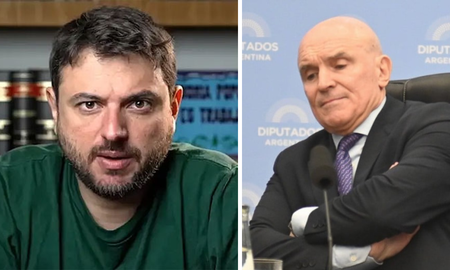 José Luis Espert dijo que denunciará a Juan Grabois por el daño, las injurias y las calumnias. José Luis Espert dijo que denunciará a Juan Grabois por el daño, las injurias y las calumnias.