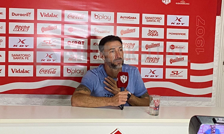 El Kily González habló de las inhibiciones que tuvo Unión en el campeonato, que le complicó su andar en el certamen y de cambiar las cosas. El Kily González habló de las inhibiciones que tuvo Unión en el campeonato, que le complicó su andar en el certamen y de cambiar las cosas.