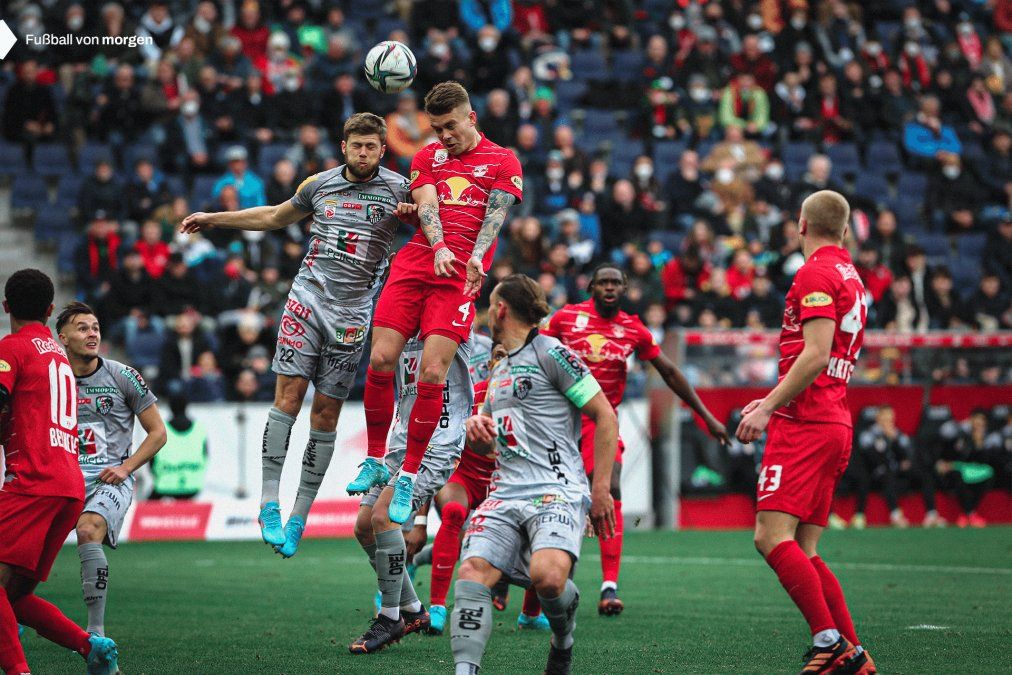 RB Salzburgo, con argentino Nicolás Capaldo, ganó y continúa arriba en Austria