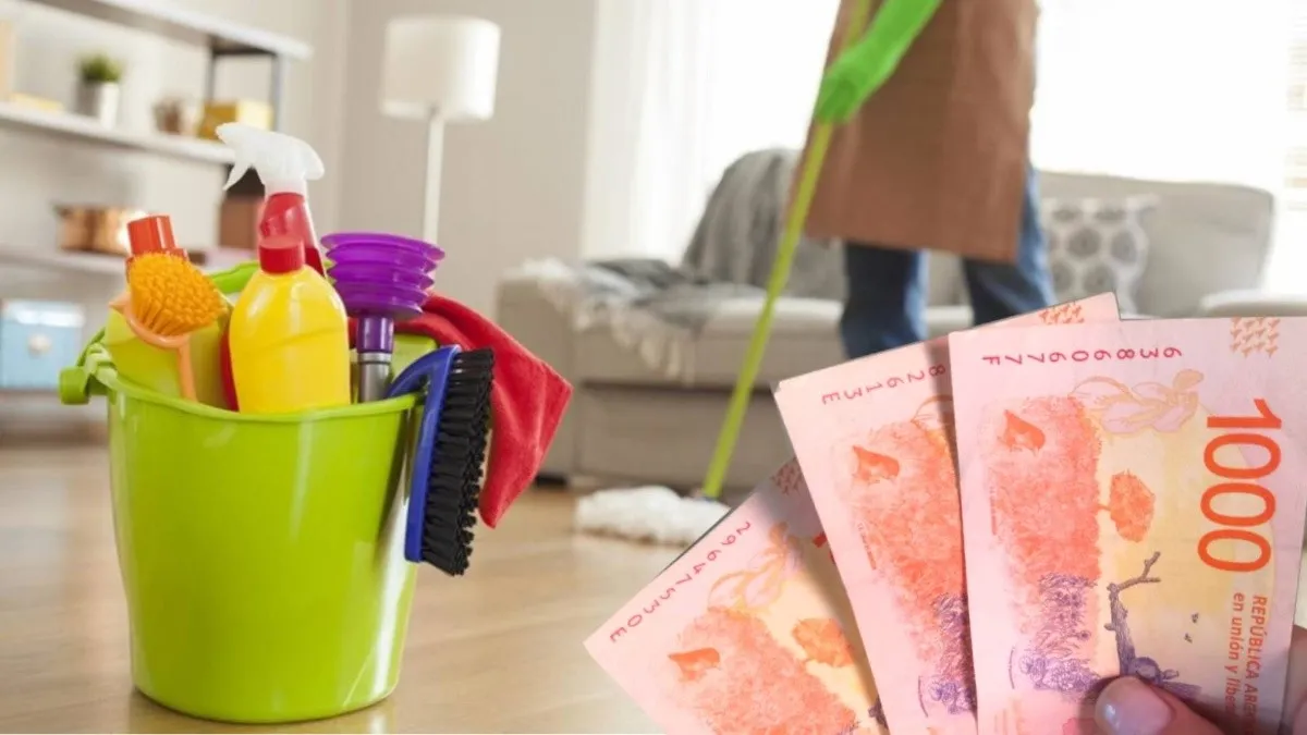 Empleadas domésticas: cuánto cobrarán las trabajadoras de tareas generales con retiro