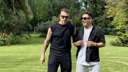 Germán Denis se refirió a su encuentro con el Pocho Lavezzi y contó detalles de su recuperación