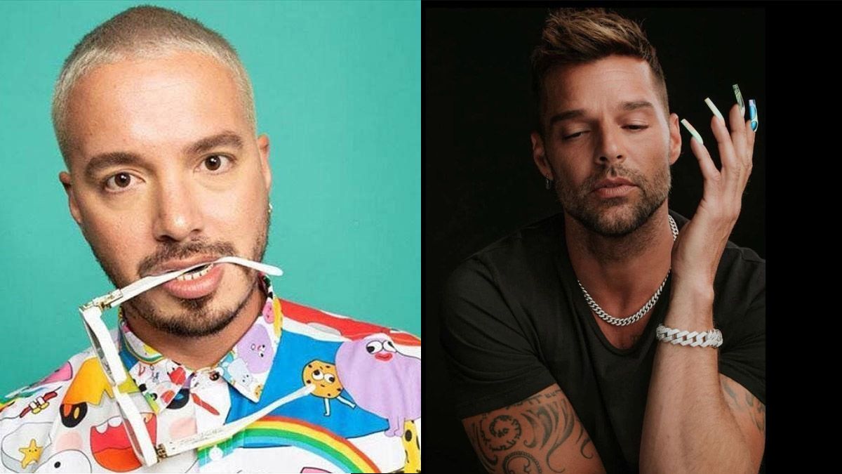 J Balvin reaccionó a la portada de Ricky Martin por el Día del Orgullo: ¿qué dijo?